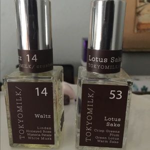 Two beautiful fragrances from TOKYOMILK